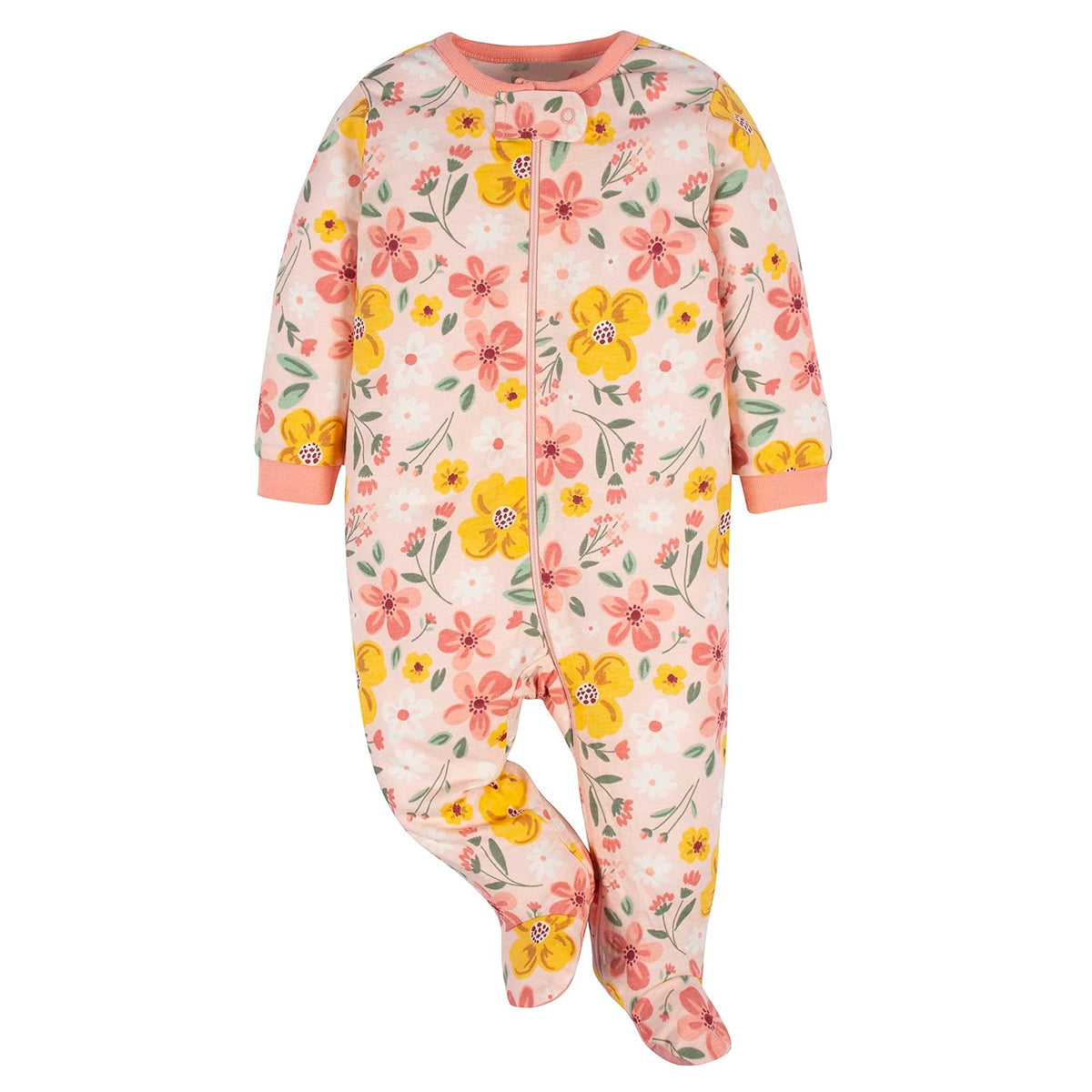 Gerber 4 Pack Sleep 'N Play Footie Dormidores para bebés y niños pequeños bebés niñas