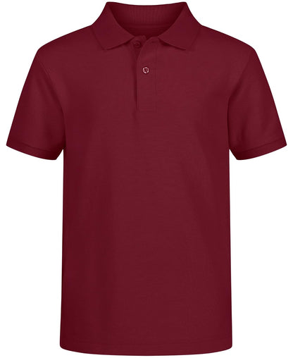 Nautica Polo Piqué de Manga Corta para Niño Pequeño - Niños grandes - 8 - Borgoña