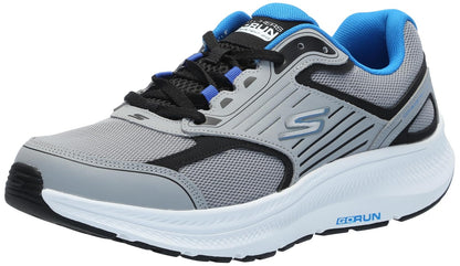 Skechers Go Run Consistent 2.0 Tenis para Correr Hombre - Gris - Negro - 27.0 cm