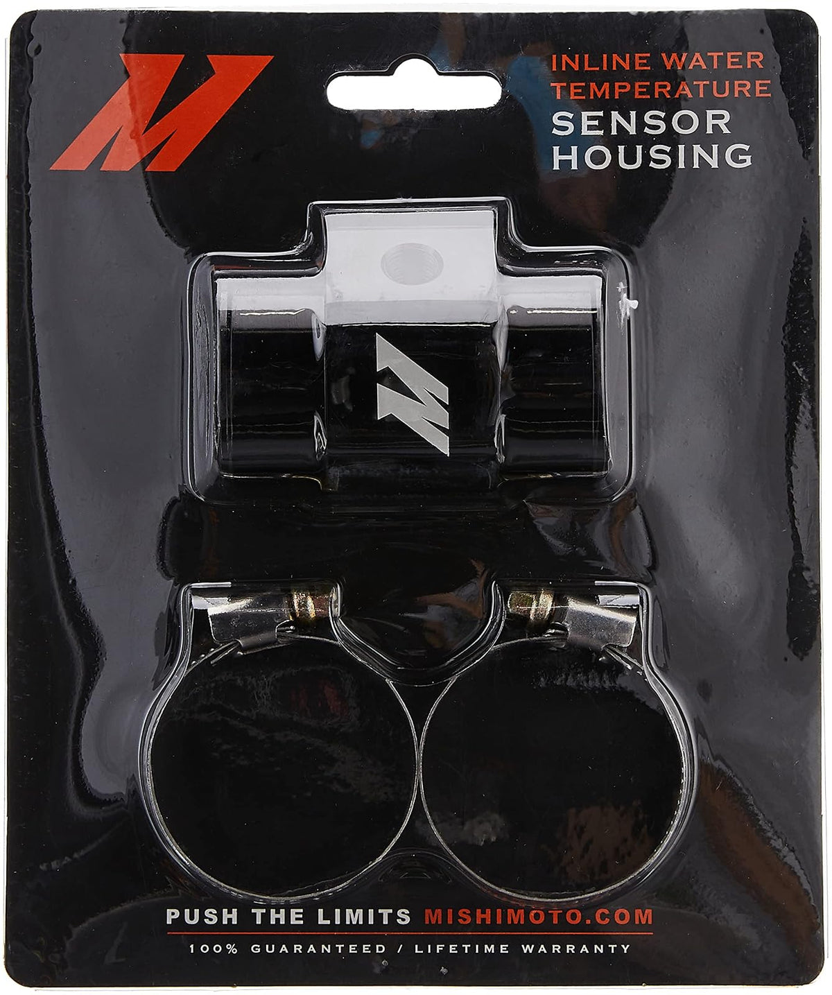 Mishimoto Adaptador de Sensor de Temperatura de Agua MMWHS-38-BK, 38 mm, Negro