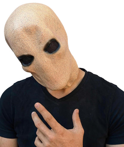 Ghoulish Productions Máscara de Slenderman - Terror Halloween para Fiestas de Disfraces, Diseño Realista y Detallado, Silent Stalker Creepypasta