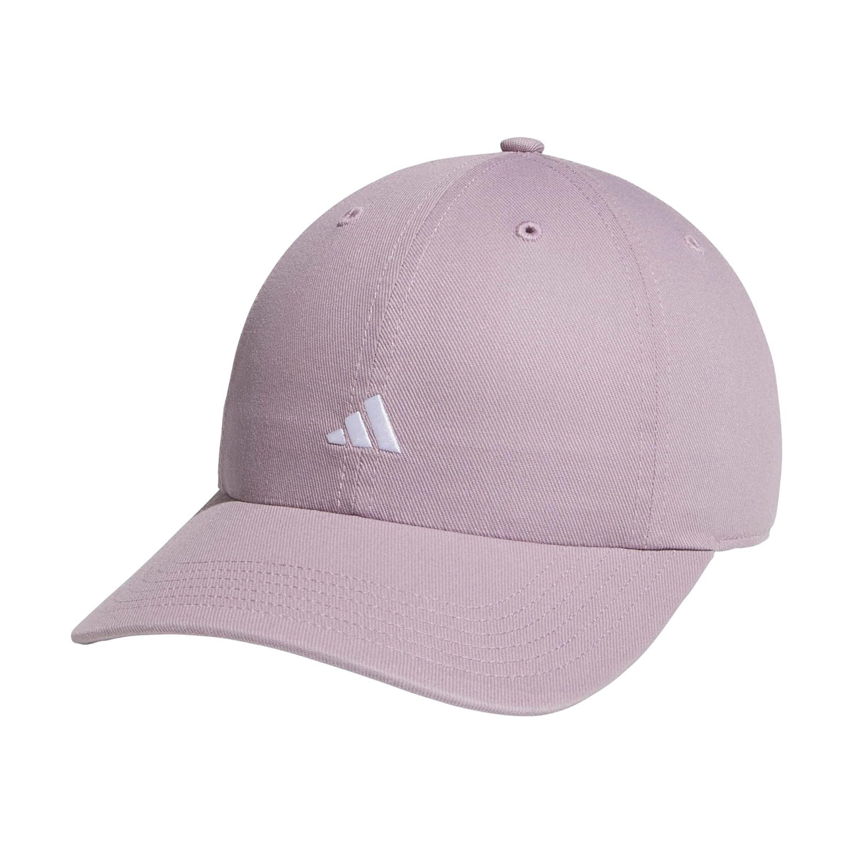 adidas Women's Saturday 3 Cap Gorra de béisbol Mujer - Talla Única - Preloved Fig Purple - White