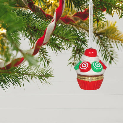 Hallmark Keepsake Adorno navideño 2022, Magdalenas de Navidad, edición Especial, Porcelana y Metal