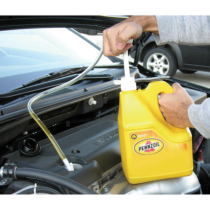 Custom Accessories 36670 Pennzoil Bomba de Transferencia de fluidos - 0.9 litros, 3.78 L