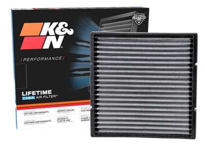 K&N Filtro de Aire de Cabina Premium, Lavable y Reutilizable - VF2002