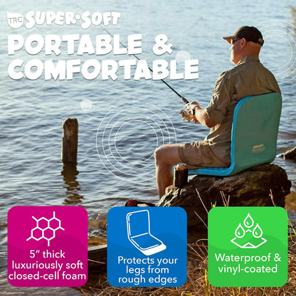 TRC Recreation Super-Soft Folding Chair, Bahama Blue