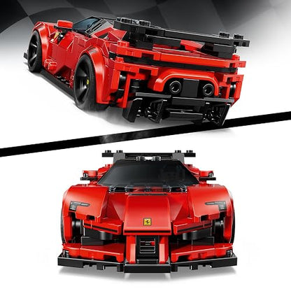 LEGO Speed Champions Auto Deportivo Ferrari SF90 XX Stradale - Model Kit de Construcción para Niños y Niñas, Años 9+ - Regalo para Cumpleaños - Juguetes de Vehículos - 77254