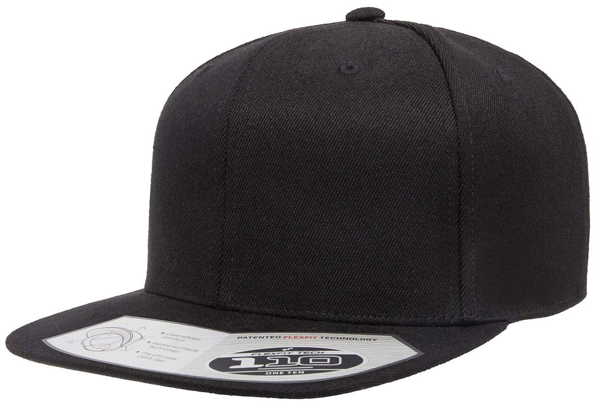 Flexfit Flexfit Men's Flexfit 110 Recycled Trucker Mesh Tapa para Hombre - Negro - Talla Única