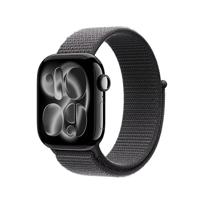 Apple Watch Band - Correa Loop Deportiva - 42 mm - Gris Oscuro - Unitalla (para Casi Cualquier muñeca)