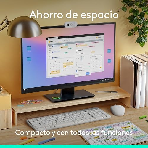 Logitech K250 Teclado Compacto Bluetooth para Windows, ChromeOS ó iOS, Batería de 12 Meses - Color Blanco