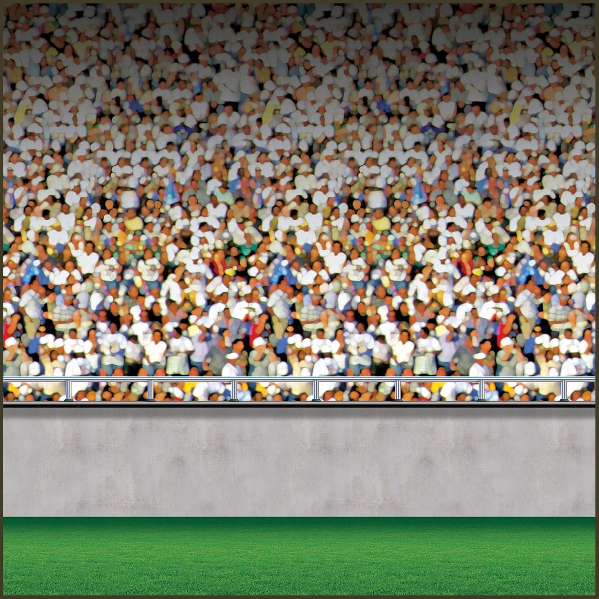 Beistle 52095 Lower Deck Stadium Backdrop, 4-Feet by 30-Feet