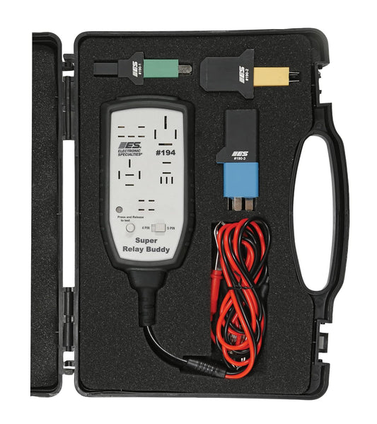 Relay Buddy Super Pro Kit,Cromo, Verde/Rojo/Amarillo
