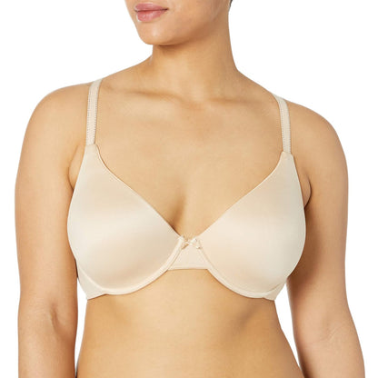 Maidenform Bra Demi con Aros y Copas Ligeras - 36A - Beige (Latte Lift - Black)