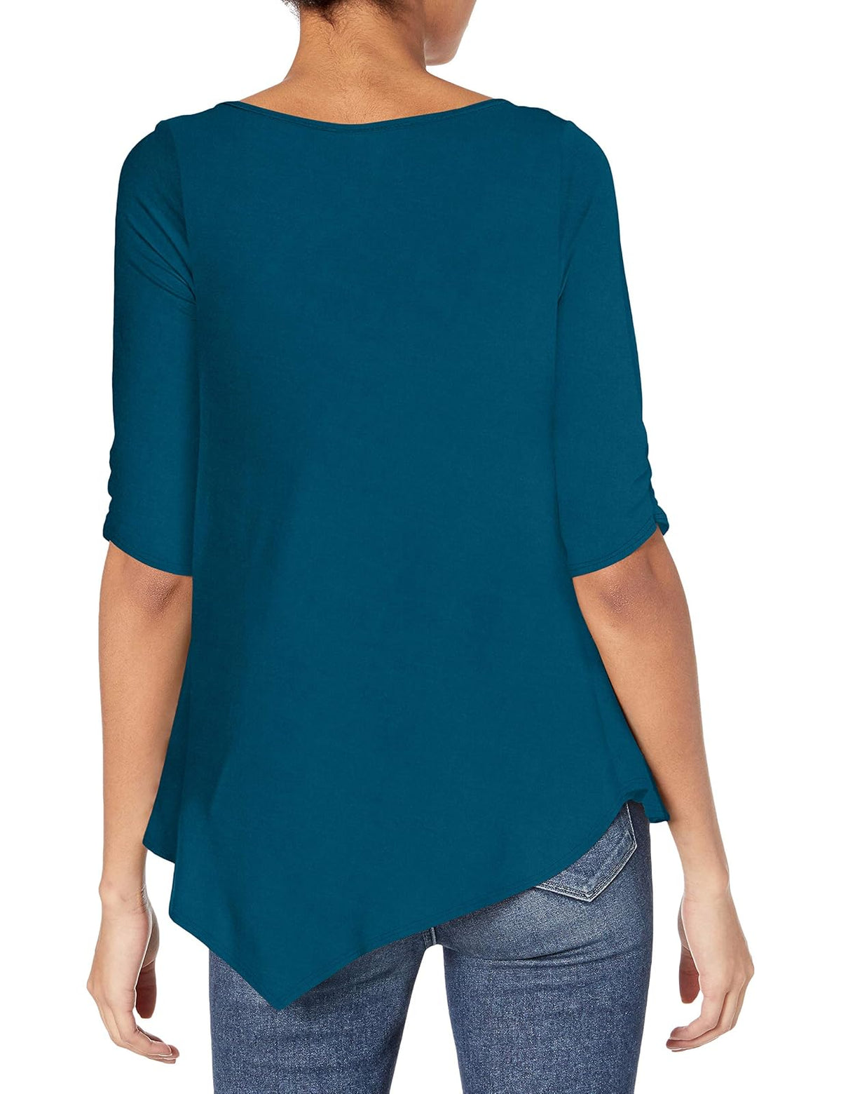 Star Vixen Hanky Dobladillo Superior Blusa para Mujer