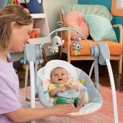 Bright Starts Columpio Automático Portátil para Bebés