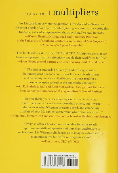 Multipliers, Revised and Updated: How the Best Leaders Make Everyone Smarter