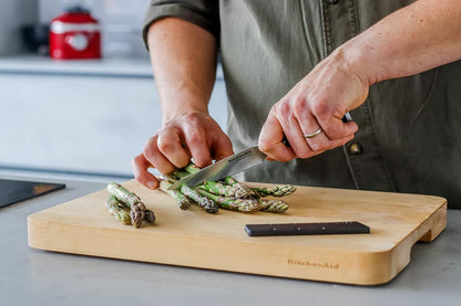 KitchenAid Gourmet Cuchillo de Cocina de Uso General, 11 cm, Acero Japonés de Alto Carbono