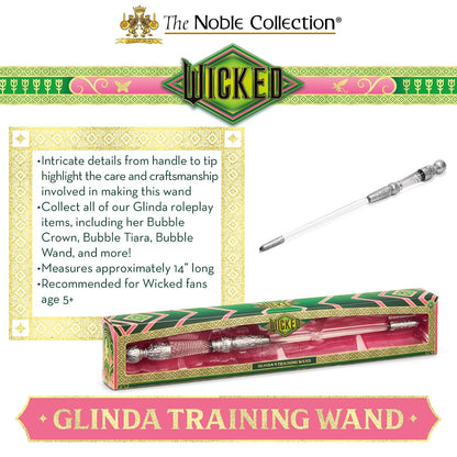 The Noble Collection Wicked Glinda's - Varita de Entrenamiento