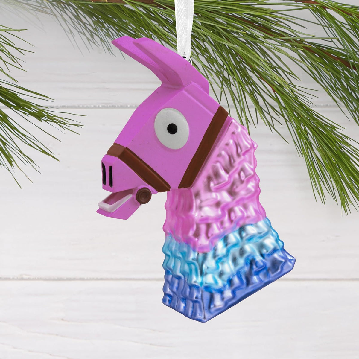 Hallmark Fortnite - Adorno de Navidad de Vidrio soplado para Llamas