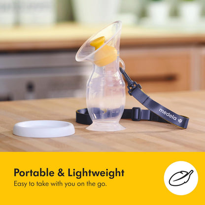 Medela | Kit de Lactancia | Incluye Extractor Manual Harmony y Recolector de Silicona para Leche Materna | Libre de BPA
