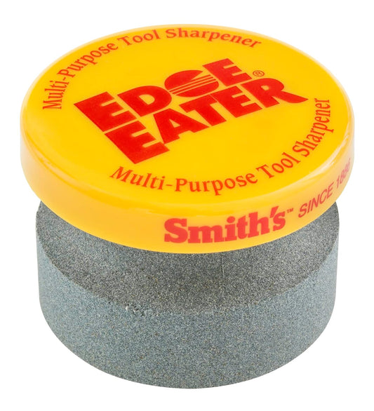 Smith's 50910 Edge Eater - Piedra de afilar - Grano Grueso - Herramientas de césped y jardín - Hachas, machetes, Cuchillas cortacéspedes, cortacéspedes, Palas - Disco de afilar de Mano