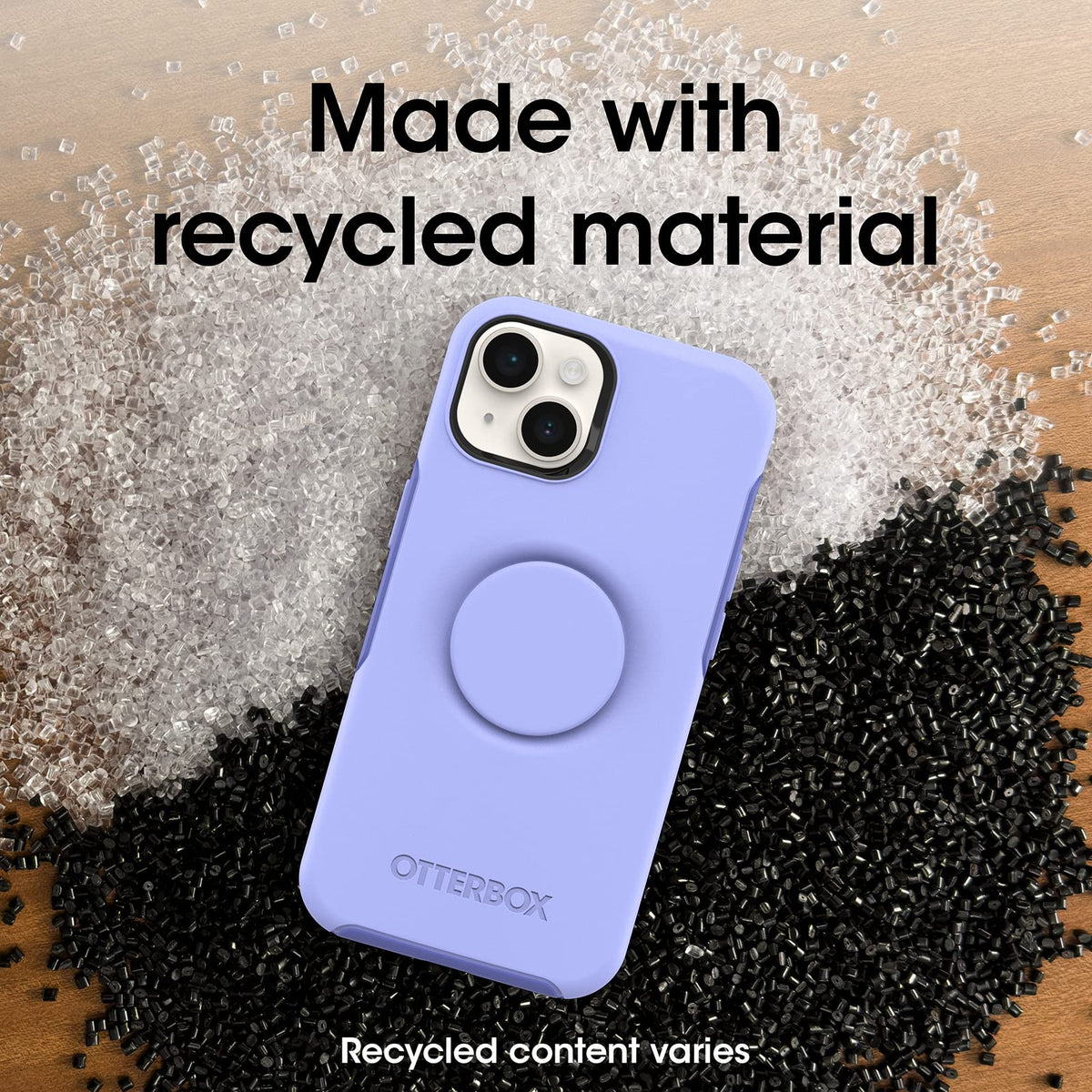OtterBox OTTER + POP SYMMETRY SERIES para iPhone 14 & iPhone 13 - PERIWINK (Morado)