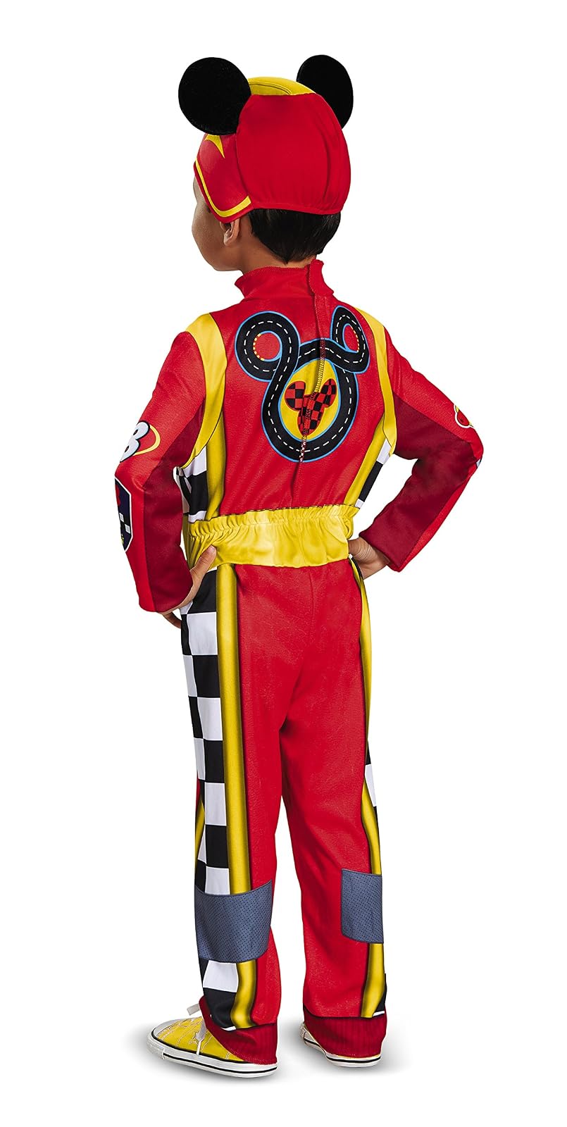 Disguise Mickey Roadster Classic Toddler Costume, Multicolor, Grande (4-6)