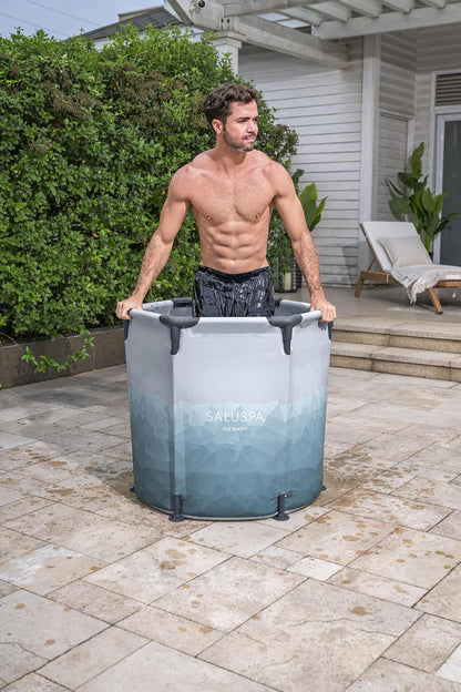 SaluSpa Glacial Dip Cold Plunge Recovery Ice Bath Pod 1 Persona
