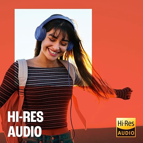 JBL Tune 530C - Auriculares en la Oreja con Cable USB-C de Alta resolución y Sonido de Graves Puro JBL, Amplia compatibilidad, Control Remoto de 3 Botones con micrófono, ajustes preestablecidos