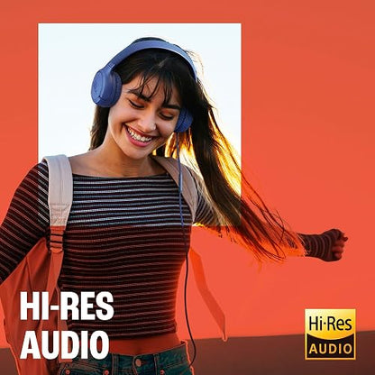 JBL Tune 530C - Auriculares en la Oreja con Cable USB-C de Alta resolución y Sonido de Graves Puro JBL, Amplia compatibilidad, Control Remoto de 3 Botones con micrófono, ajustes preestablecidos