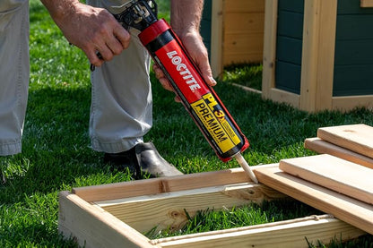 Loctite PL - calcomanía de construcción de poliuretano premium, pegamento versátil para madera, hormigón, piedra, metal y más, 10 onzas, cartucho, 1 paquete
