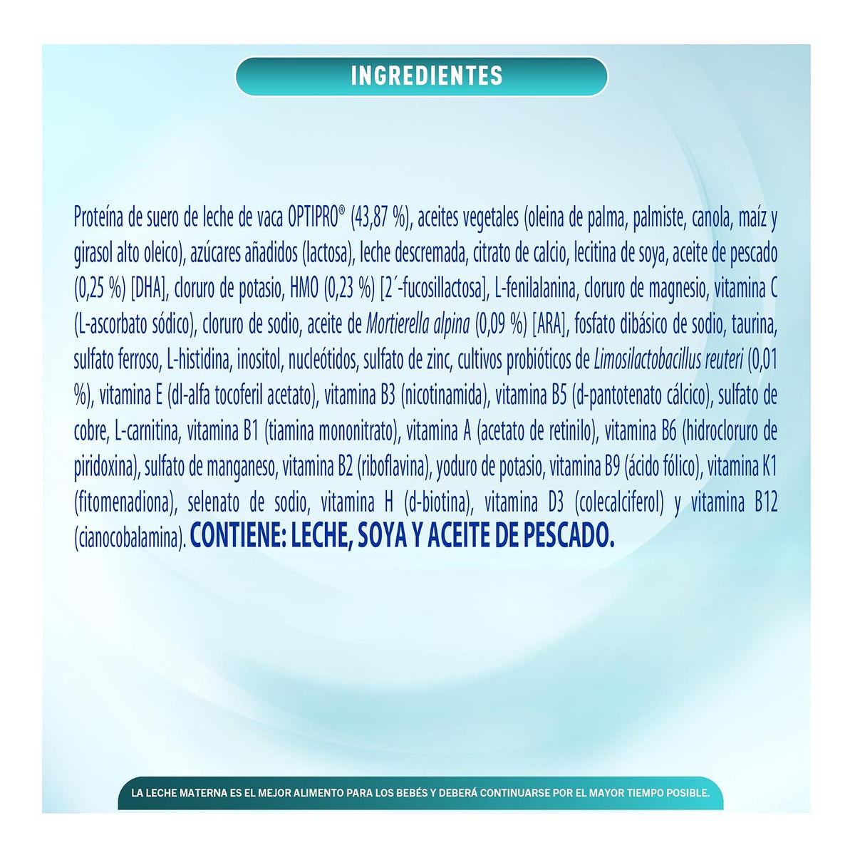 NAN 1 Optimal Pro Fórmula Para Lactantes a Base de Leche Etapa 1 Lata 720 g