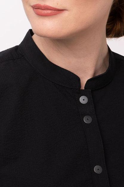 Chef Works Playera para Mujer. Camisa Abotonada para Mujer