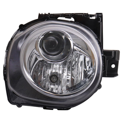 TRQ - Conjunto de faros delanteros laterales de pasajero compatible con Nissan Juke NI2503236 2015-2017