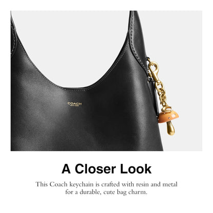 Coach - Bolsa de resina para mujer, diseño de hongos