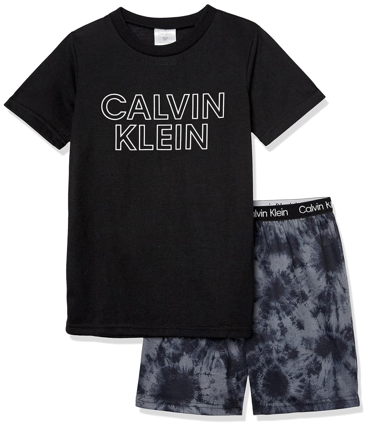 Calvin Klein pijama de 2 piezas para niño - negro - XL