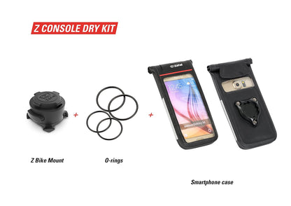 Zéfal Soporte para Smartphone Z Console Dry L Soporte al Manubrio + Funda Protectora