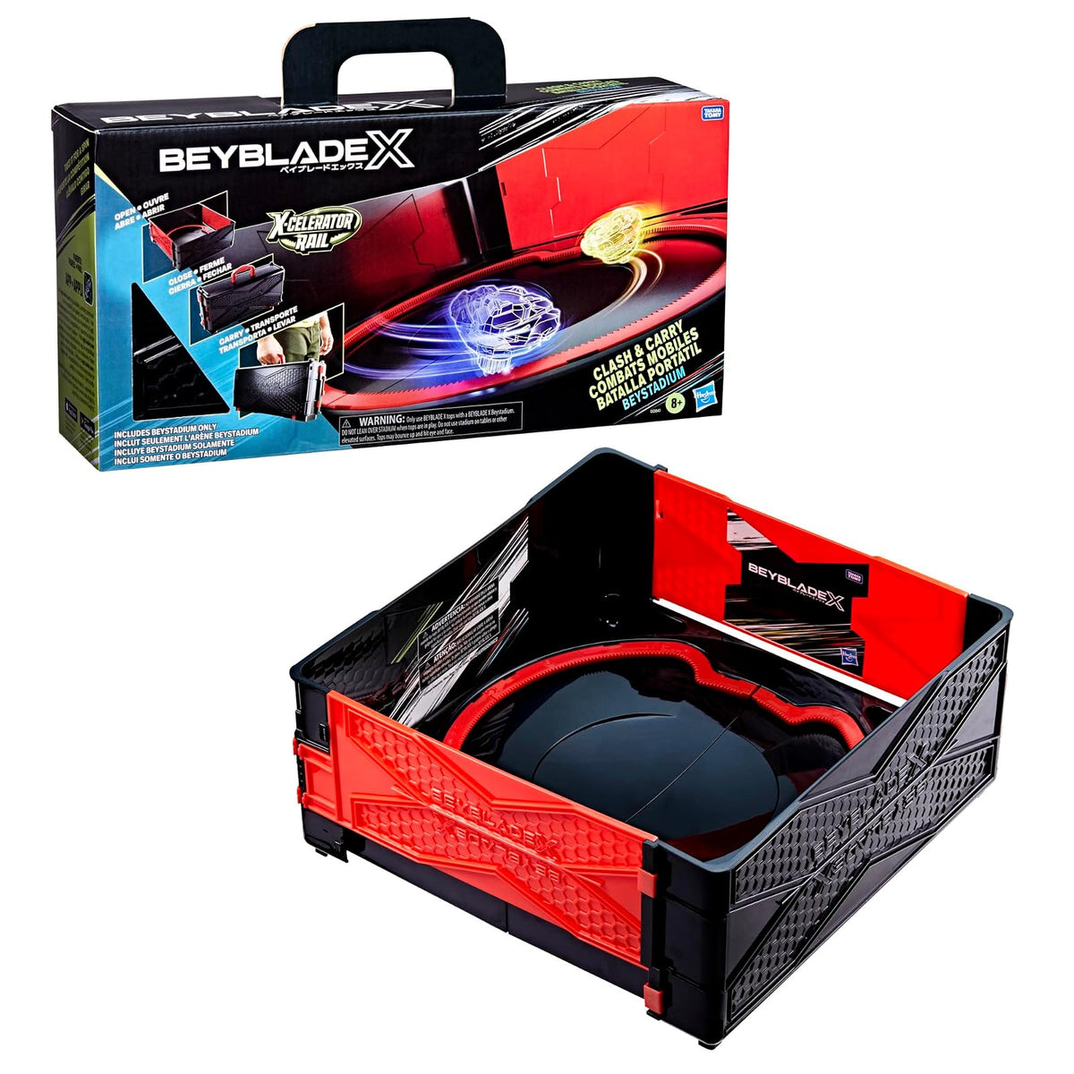 Beyblade X Arena de Batallas Beystadium - Portátil