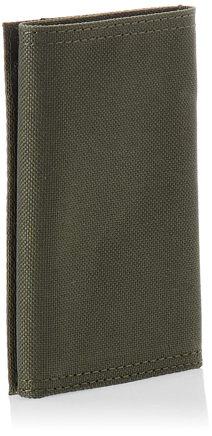 Timberland - portafolios triple de nailon para hombre, Verde -Oliva, Talla única