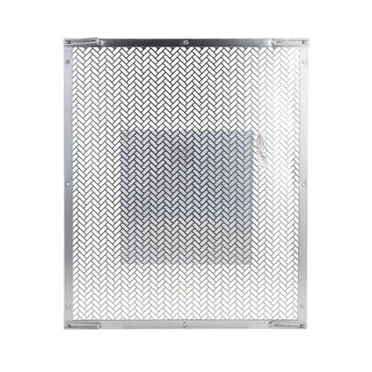 Camco Rejilla Inferior para Puerta de RV de Alta Calidad | Aluminio | Se Ajusta de 20 a 29 Pulgadas (43995)