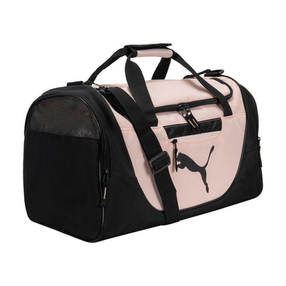 PUMA Evercat Candidate - Bolsas de lona para mujer, color negro/rosa claro, talla única de EE. UU, negro, rosado claro (Black/Light Pink), Talla única