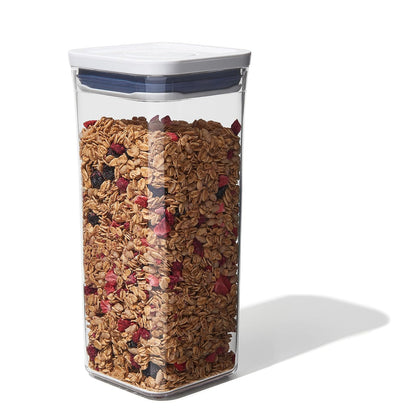 OXO Good Grips POP Contenedor Hermético para Despensa - CONTENEDOR - 1.7 cuartos de galón - Cuadrado - Granola
