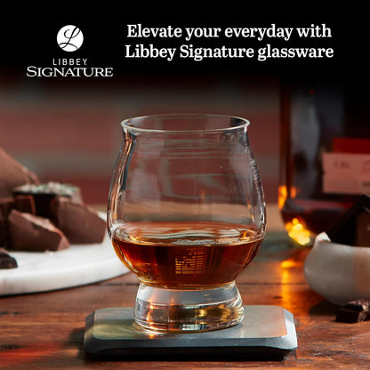 Libbey Signature Kentucky Bourbon Trail Whiskey Glasses, Set of 4