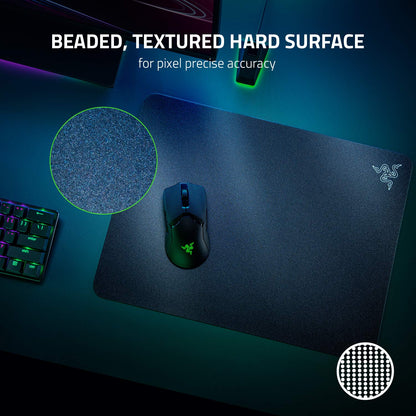 Razer Acari – Alfombrilla de ratón ultrarrápida - Área de Superficie Grande - Factor de Forma Delgado - Base Antideslizante - Negro clásico