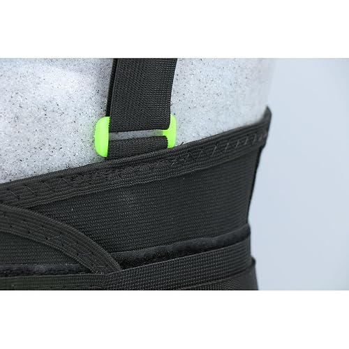 Surtek USF01C Faja elástica reforzadas con hebillas de alta visibilidad de 3 cinturones CH
