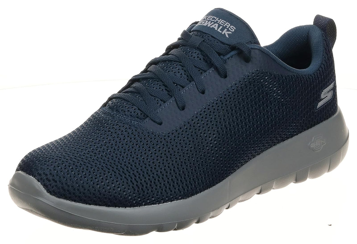 Tenis Skechers Go Walk Max para Hombre - 28.0 cm - Azul Marino - Gris