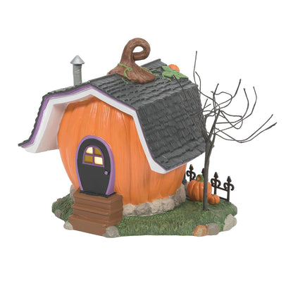 Department 56 Disney Village Halloween Pumpkintown Mickey Mouse Tallado Estudio Iluminado Edificio, 14.0cm, Multicolor