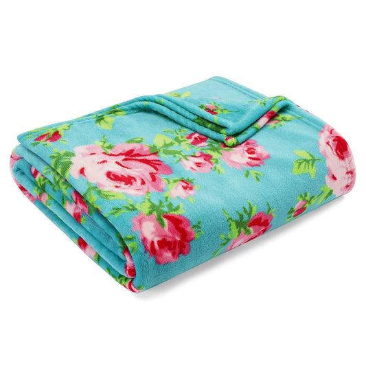Betsey Johnson - Manta Suave de Felpa Grande para Cama y sofá | Sensación ultrasuave, calidez acogedora, diseño de gran tamaño, comodidad ligera, lavable a máquina