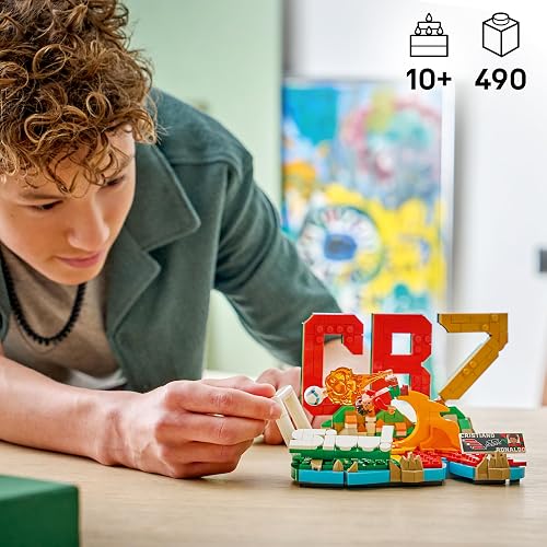 LEGO Editions Cristiano Ronaldo: Fenómenos del Futbol – Set de Construcción y Decoración – 43012