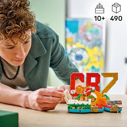 LEGO Editions Cristiano Ronaldo: Fenómenos del Futbol – Set de Construcción y Decoración – 43012